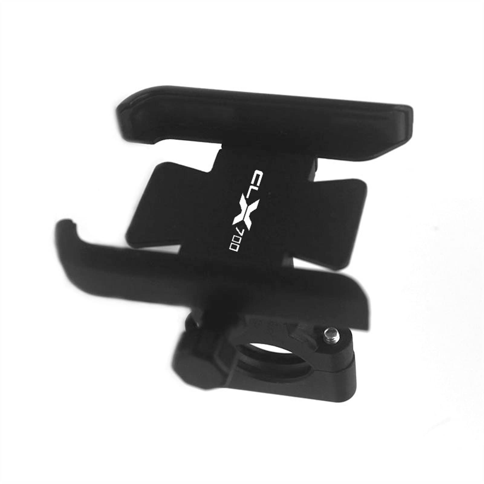 WREXIL Mount Bracket Motorcycle Handlebar Mobile Phone Holder Stand Bracket for CFMOTO 700CLX 700CL-X 700 CLX 700 CL-X700 (Color : Handlebar Black)
