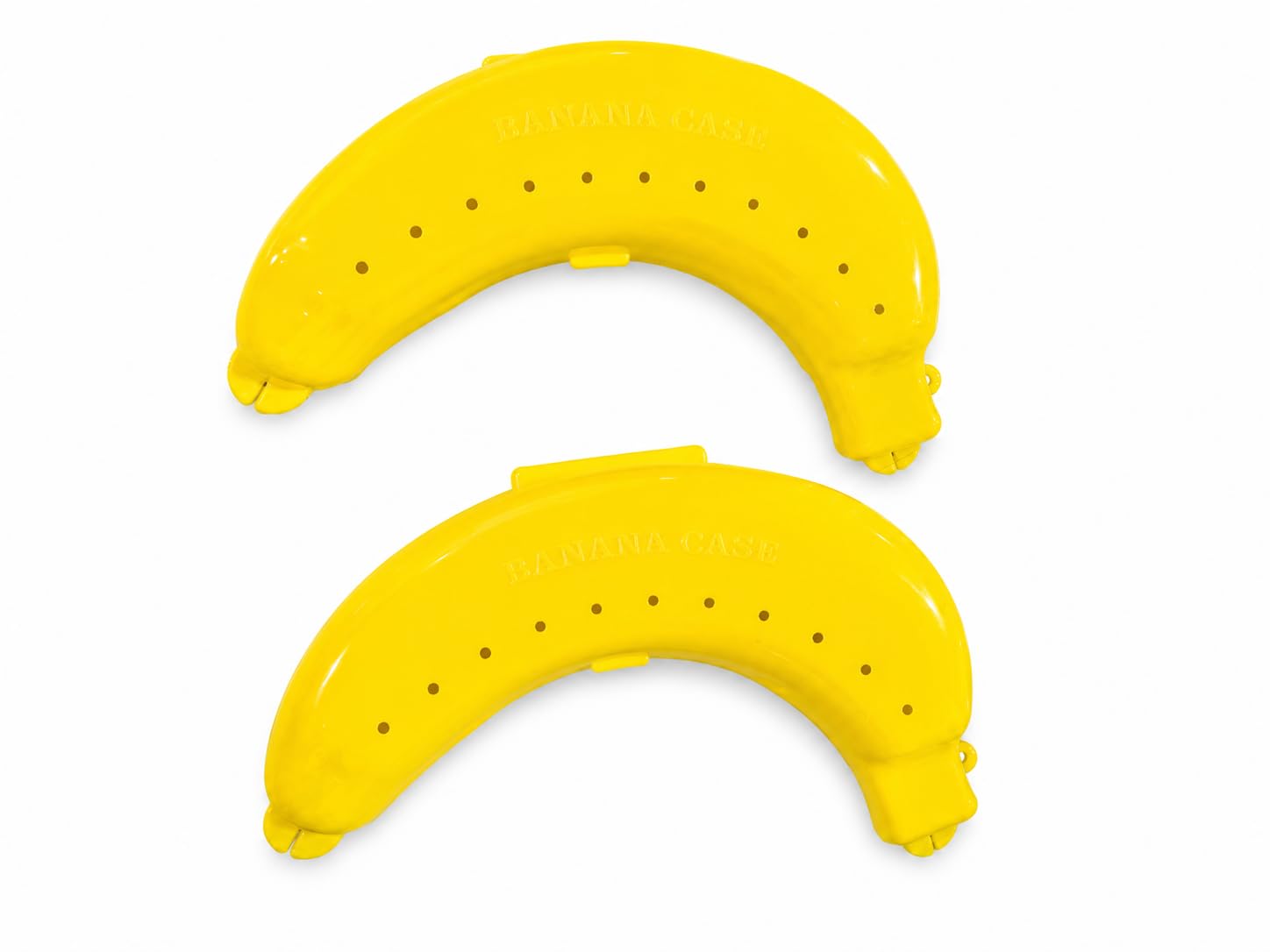 Banana Shaped Storage Case for Kids School, Yellow, 2 Pack-picture-16