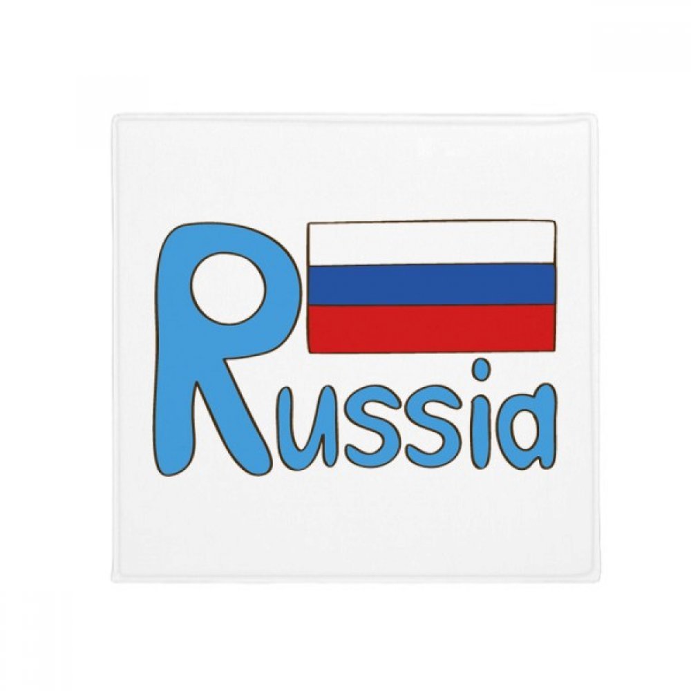 Tapis de sol Russie bleu 80 cm, idéal comme déco cuisine ou paillasson entrée pour passionnés