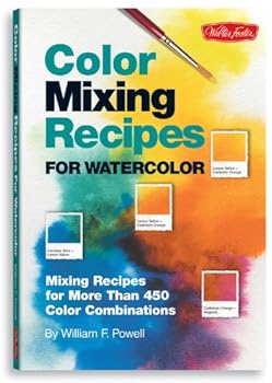 Spiral-bound Color Mixing Recipes for Watercolor: Mixing recipes for more than 400 color combinations Book