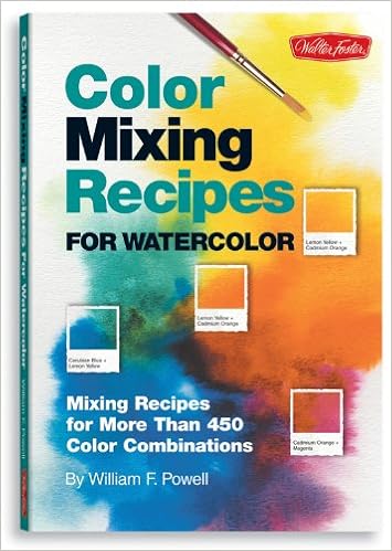 Color Mixing Recipes for Watercolor: Mixing recipes for more than 400 color combinations book cover