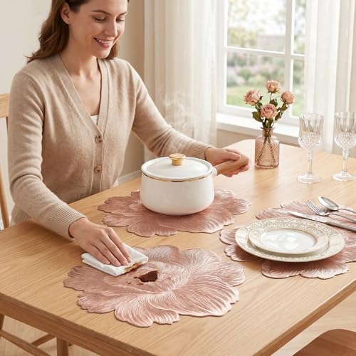 Sets de table antidérapants et résistants à la chaleur lot de 6