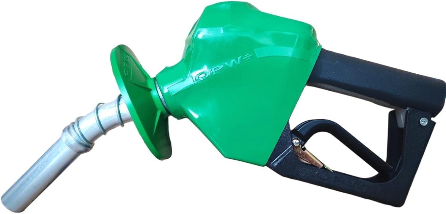 OPW11B Nozzle Green with Splash Guard 11B-8100-1P