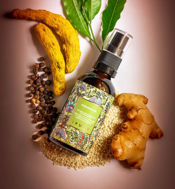 The Ayurveda Experience iYURA Paraania Face Oil with Neem, Turmer...