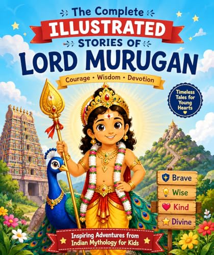 The Illustrated Tales of Lord Murugan for kids