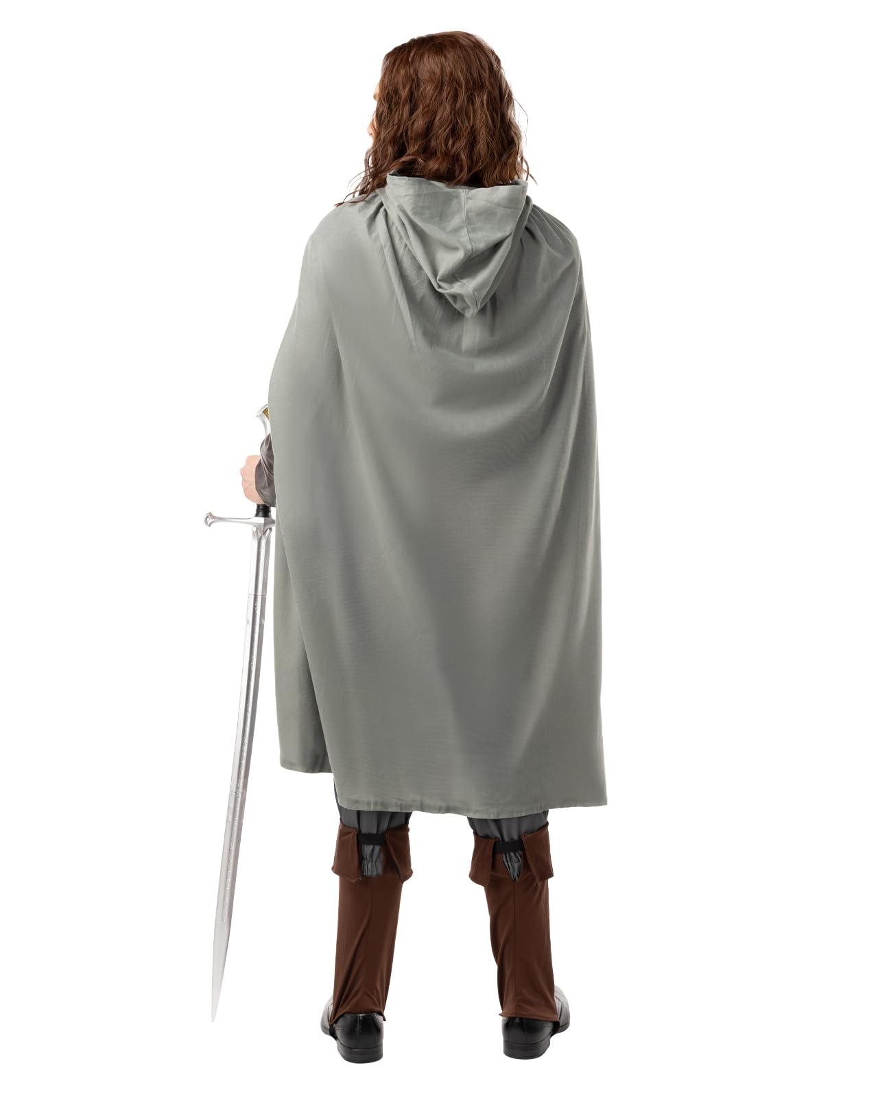 Funidelia Disfraz Oficial de Aragorn - El Señor de los Anillos para hombre, Traje completo medieval fantasía para adultos, Disfraces de Halloween y Carnaval – Talla Standard