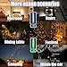 13 in 1 Car USB Night Light, Touch Adjustment Interior Car Lights, Portable Mini Glass Bottle LED Bulb Night Lights for Car, Camping, Party, Holiday Decoration, Bedroom, Desktop