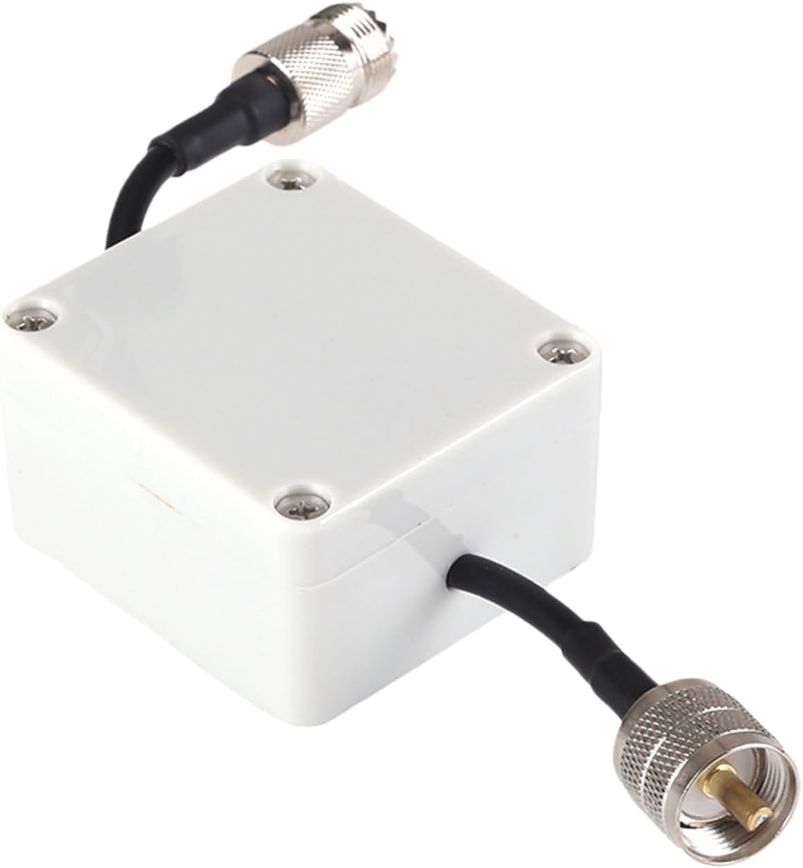 EM25 Dławik krótkofalowy ze złączem PL-259 do SO-239 1,8-30 MHz filtr szumów RF krótkofalowe tłumiące zakłócenia radiowe dławik do komunikacji anteny radiowej Ham