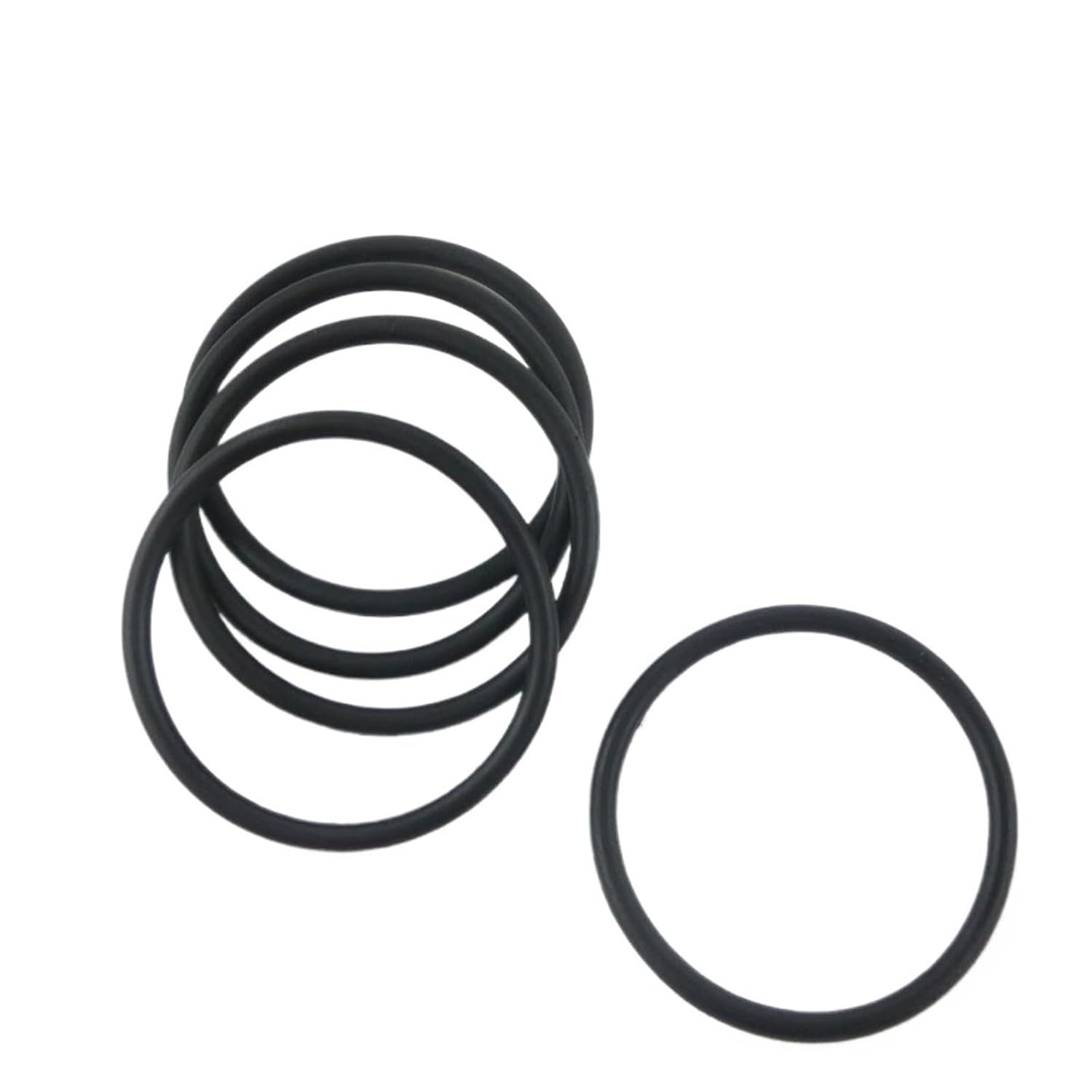 10pcs 5.7mm Thickness O-Ring Sealing NBR 105/110/115/120/125/130/135/140/145/150/155mm OD O Rings Hole Sealing Gasket Washer(105x93.6x5.7mm)