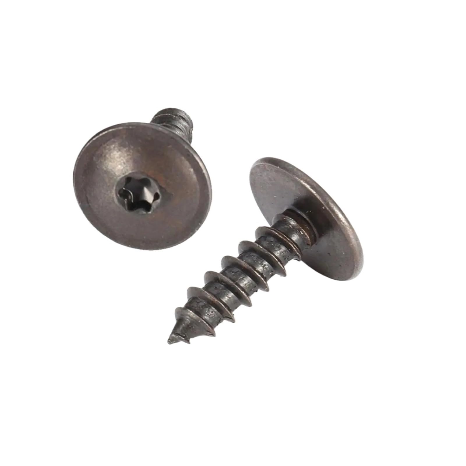 KXFVYNE 100pcs 16x5mm Clips Engine Cover Screws Undertray Splash Guard Arch Torx Fastener Compatible Car Accessories