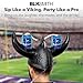 BLKSMITH Viking Drinking Hat | Viking Helmet | Drinking Accessories for Parties & College | Fits 16