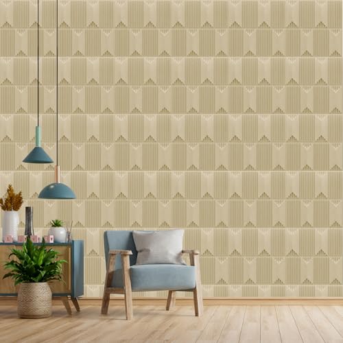 Image of Kayra Decor 3D Wall Panel PVC Artisian Design White Tail Color 19.7 inch x 19.7 inch (Pack of 40) - Covers 107.80 Sq. Ft.