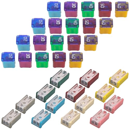 Fusibles MCASE pour voiture et camion : lot de 34 cartouches pour véhicules