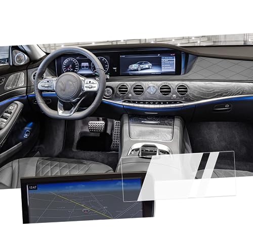 Film de verre trempé navigation GPS pour S-Class W222 2014-2017 écran 12.3 pouces