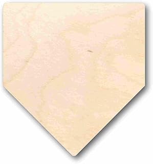 Unfinished Wood Home Plate Baseball Softball Diamond Base Silhouette Craft up to 46" DIY 12" / 1/8"