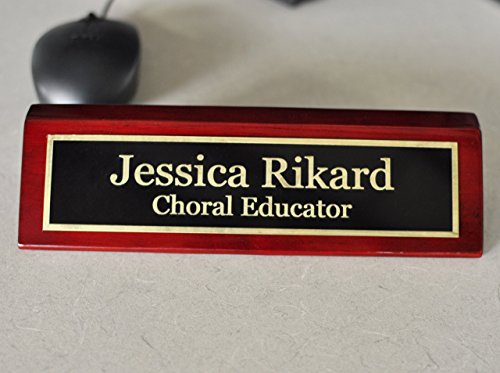 Desk Name Plates | Free Engraving | Custom Name Plates