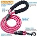 ladoogo 2 Pack 5 FT Heavy Duty Dog Leash with Comfortable Padded Handle Reflective Dog leashes for Medium Large Dogs