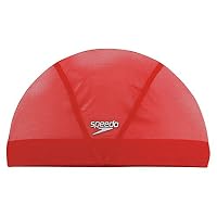 Amazon | Speedo(スピード) スイムキャップ 水泳用のロゴ入りメッシュ