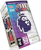 2026 Topps Premier League EPL Soccer Super Tin Trading Card Box (3 Exclusive Hall of Fame Cards Per Tin) 1 Random Box