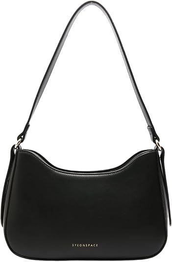 Jansben Small Shoulder Bag: Sleek Vegan Leather Purse