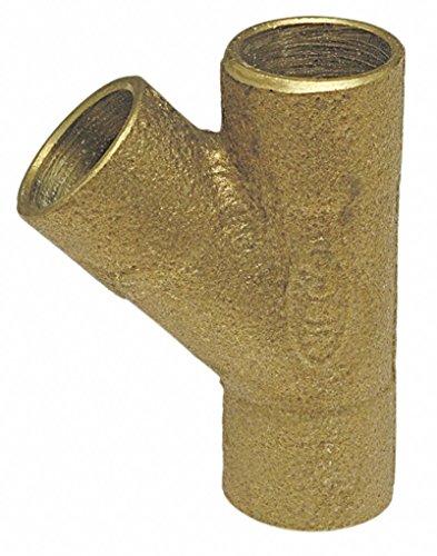 Wye, 45 Deg, 1/2 In, Low-Lead Cast Bronze