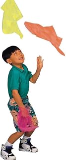 S&S Worldwide Nylon Juggling Scarves, Pack of 12