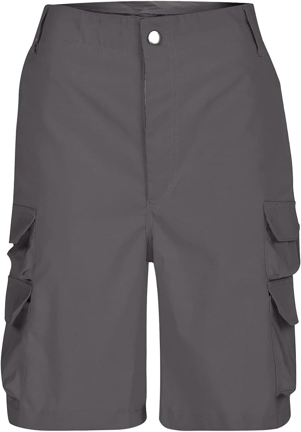 Men's Cargo Shorts Drawstring Classic Stretch Shorts Quick Dry Lightweight Hiking Summer Short with Pockets