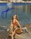 OLIVIA PONTON SIGNED 8x10 PHOTO SPORTS ILLUSTRATED SWIMSUIT MODEL BECKETT BAS