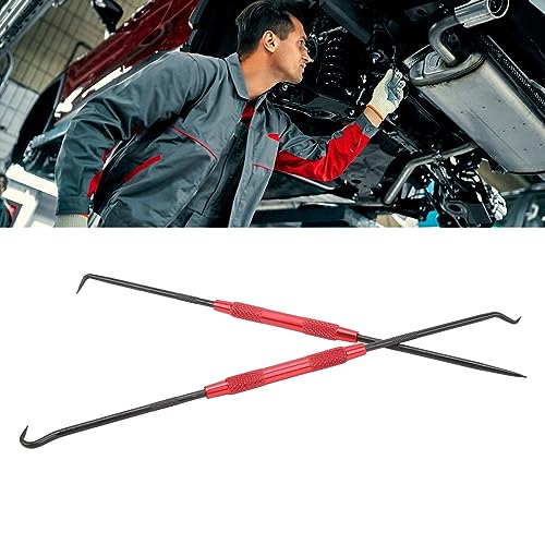 Pick and Hook Tool Set including Clip Removal Tool, O Ring Seal Removal Pick Kit, Carbon Steel Hooked Pick Tools Combo for Machinist