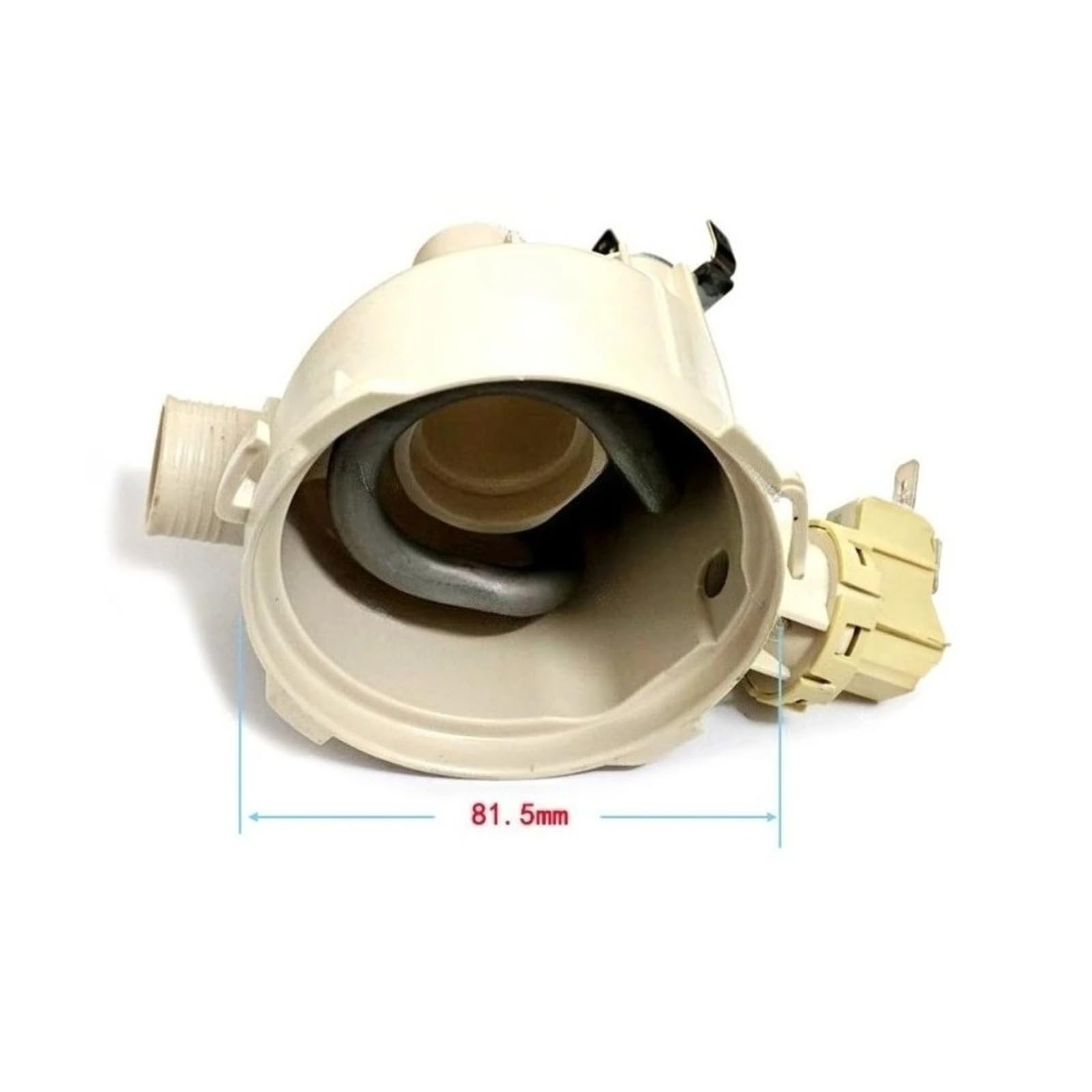 Kompatybilny z Midea, pompa obiegowa zmywarki element rury grzewczej MS1-16 220-240 V 1400 W 674001100090 części zamienne