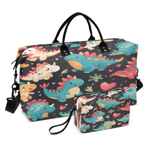 Sac de voyage dinosaure mignon pour vos escapades et weekends en famille
