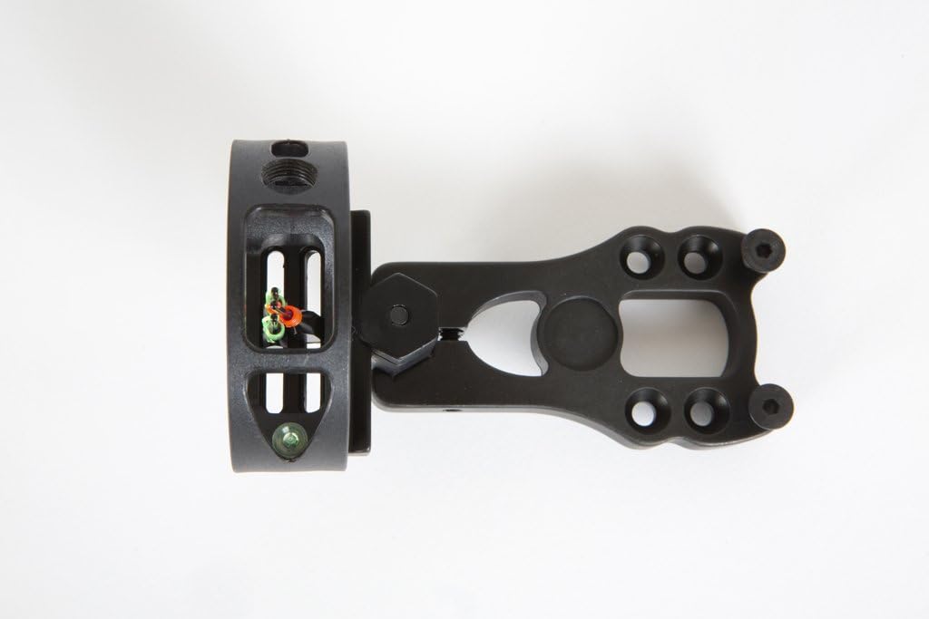 Aketek Upgrade Combo, 5 Pin Bow Sight with Level and Light, Arrow Rest, Stabilizer, Sling, Peep