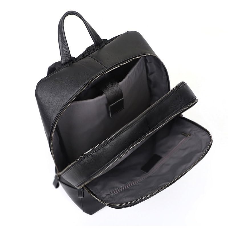 Top layer cowhide backpack, outdoor leisure tourism backpack, genuine leather student backpack3