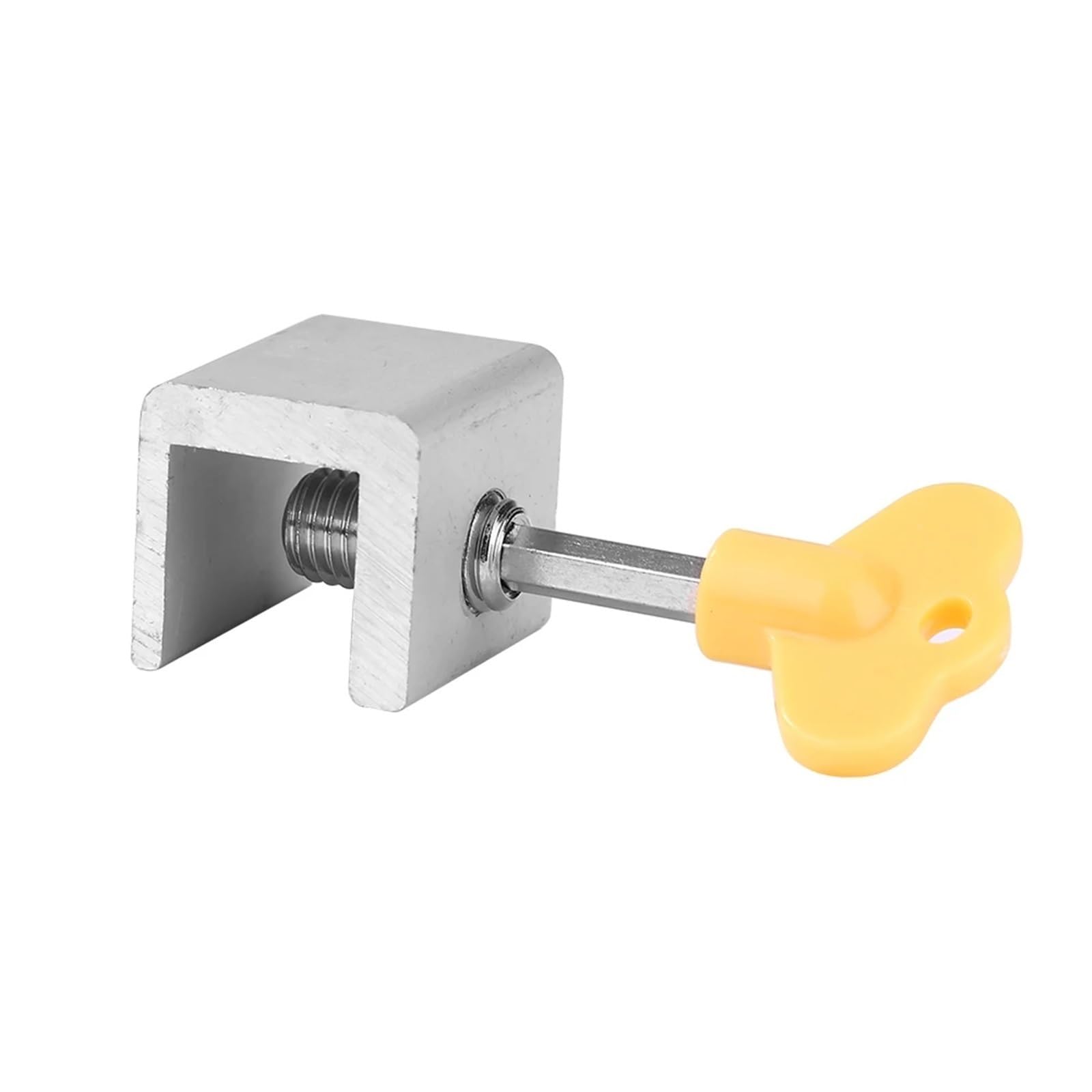 Lot de 20 butées de verrouillage antivol avec clé pour porte et fenêtre - Réglable et portable