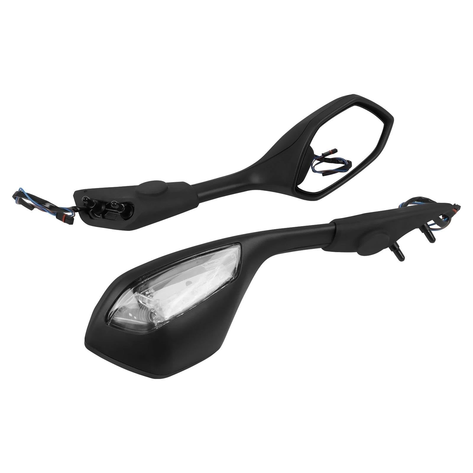 Rétroviseurs moto avec clignotants intégrés pour S1000RR 2019-2023