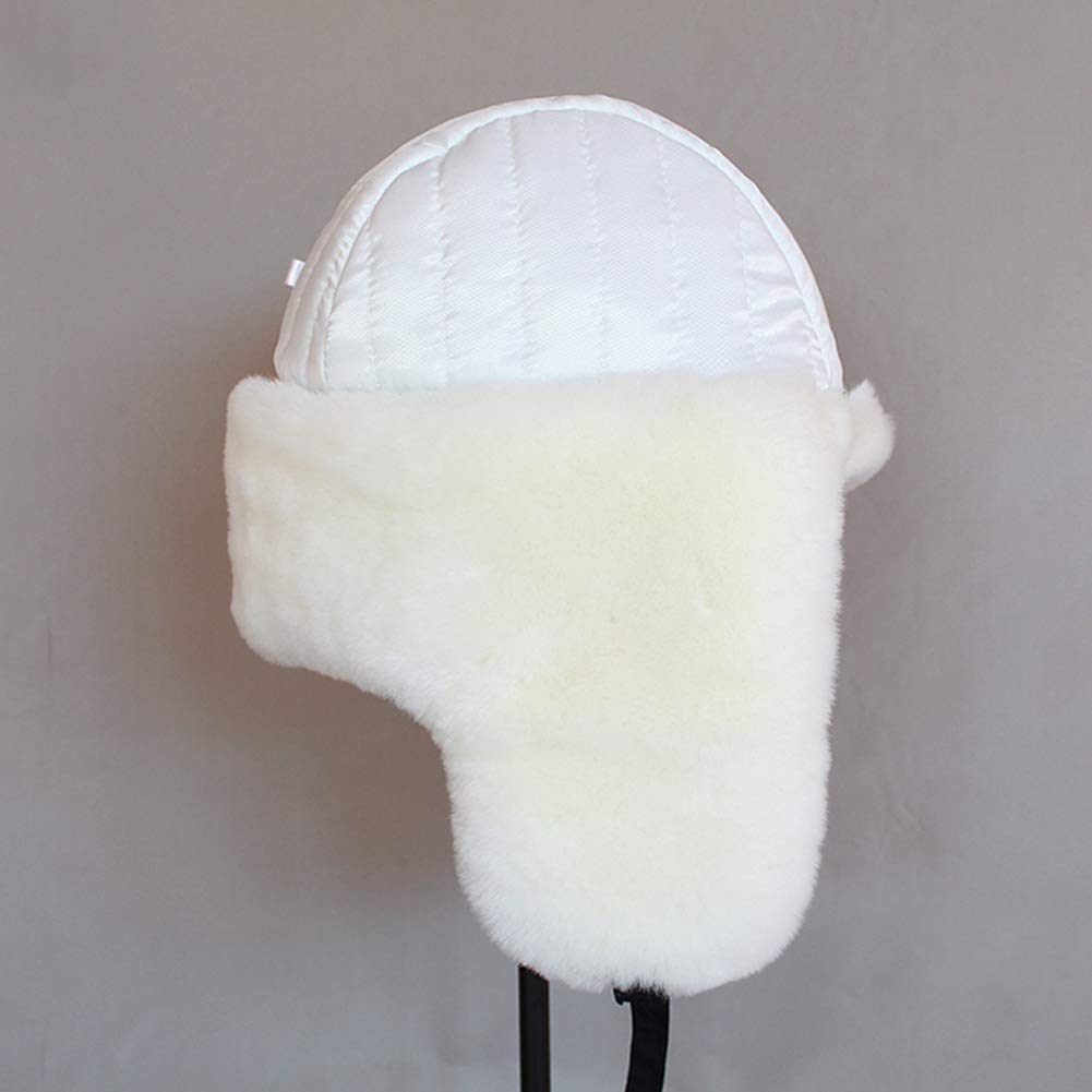 DongBao Gorro de Invierno Térmico Gorro de Aviador con Caliente Orejeras Sombrero de Esquí Ciclismo Ushanka de Piel sintética