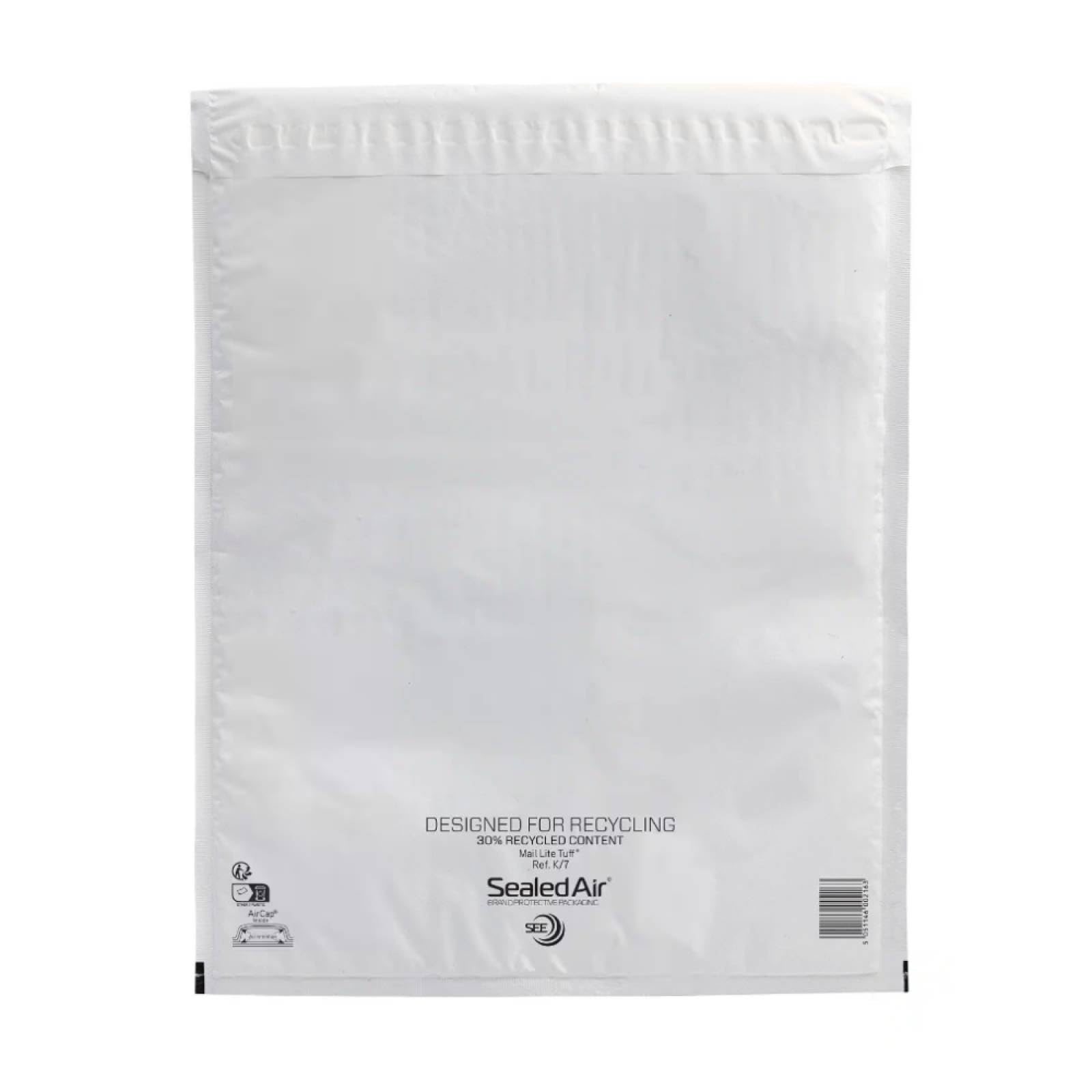 Mail-Lite Mail Lite Tuff Cushioned/Bubble Bags Tear Resistant / Waterproof - Size: K/7 350Mm X 470Mm - Amount: 50 Padded Bags