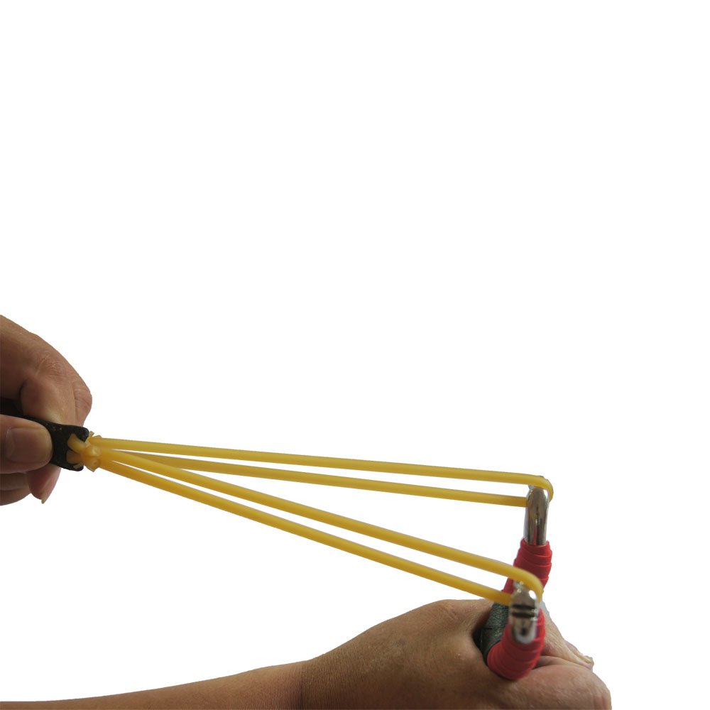 JIEXI HWYP Archery Fishing Slingshot Set Titanium Steel Fishing Slingshot with 2 Fishing Arrows