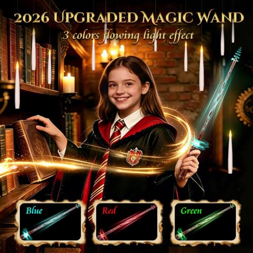 Image of Floating Candles with Wand for Halloween Decorations: Upgraded 20Pcs Magic LED Hanging Floating Candle Battery Operated Flameless Candles with Timer for Birthday Gifts Halloween Party Indoor Decor