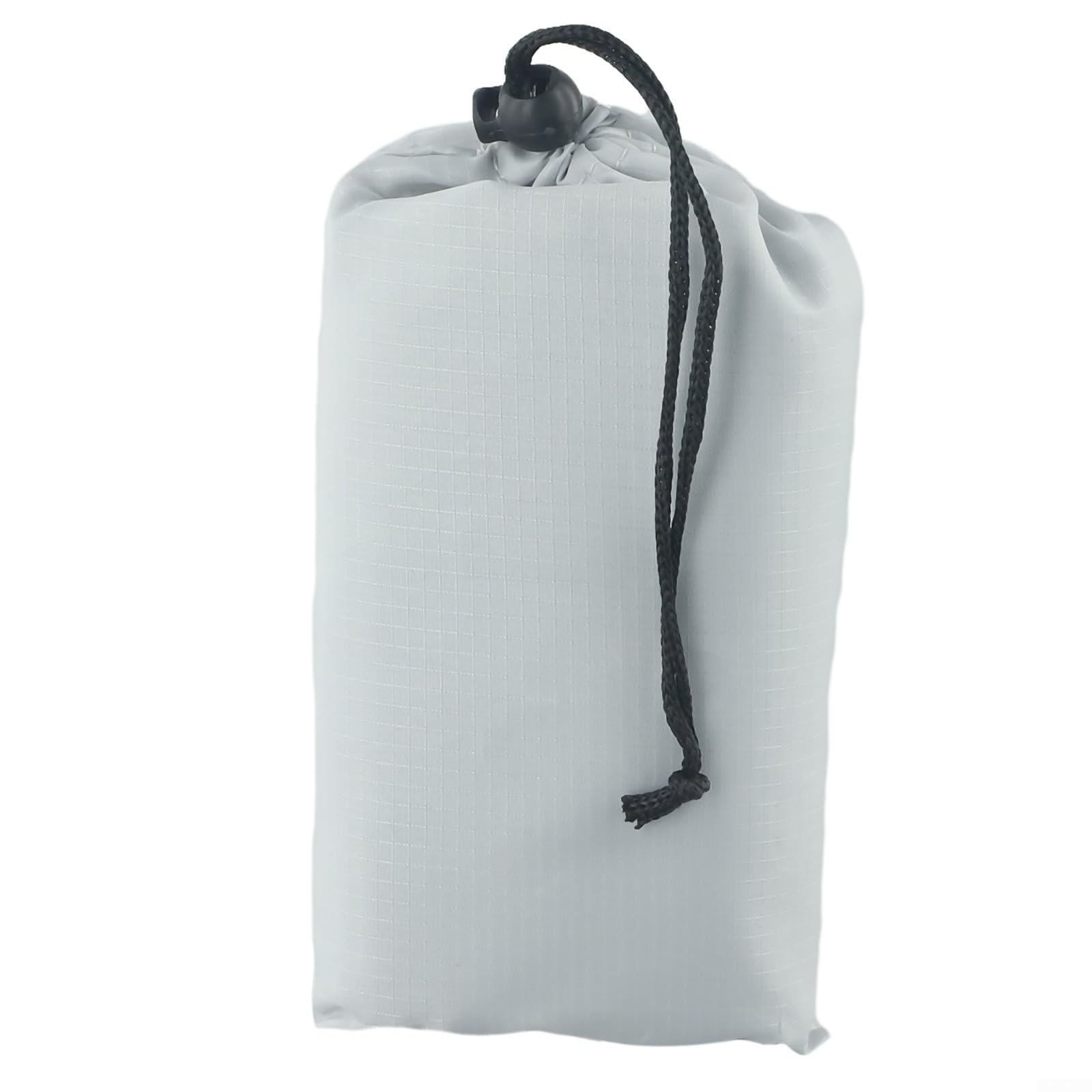 Tent Tarp Waterproof, Sun Shade Shelter 210T Polyester with 6 Tie Points Rain Fly Awning Cover Outdoor for Camping Hiking Backpacking Beach Picnic, 200 X 140 cm(grey 140x200CM)
