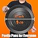 GRILL FORCE 22 Inch Paella Burner and Stand Set,Paella Pan Set,22 Inch Paella Pan,Paella Burner,Paella Pan and Burner Set,Paellera,Paella Kit with Carry Bag,Built-In Ignitor Regulator Hose,16 Servings