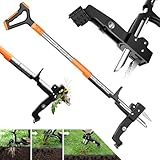 Weed Puller Tool, Heavy Duty Stand Up Weed Puller with 39.3" Long Handle & Tough Stainless Steel Claws, Detachable Gardening Hand Weeding Tool for Lawn Garden Without Bending, Pulling, or Kneeling