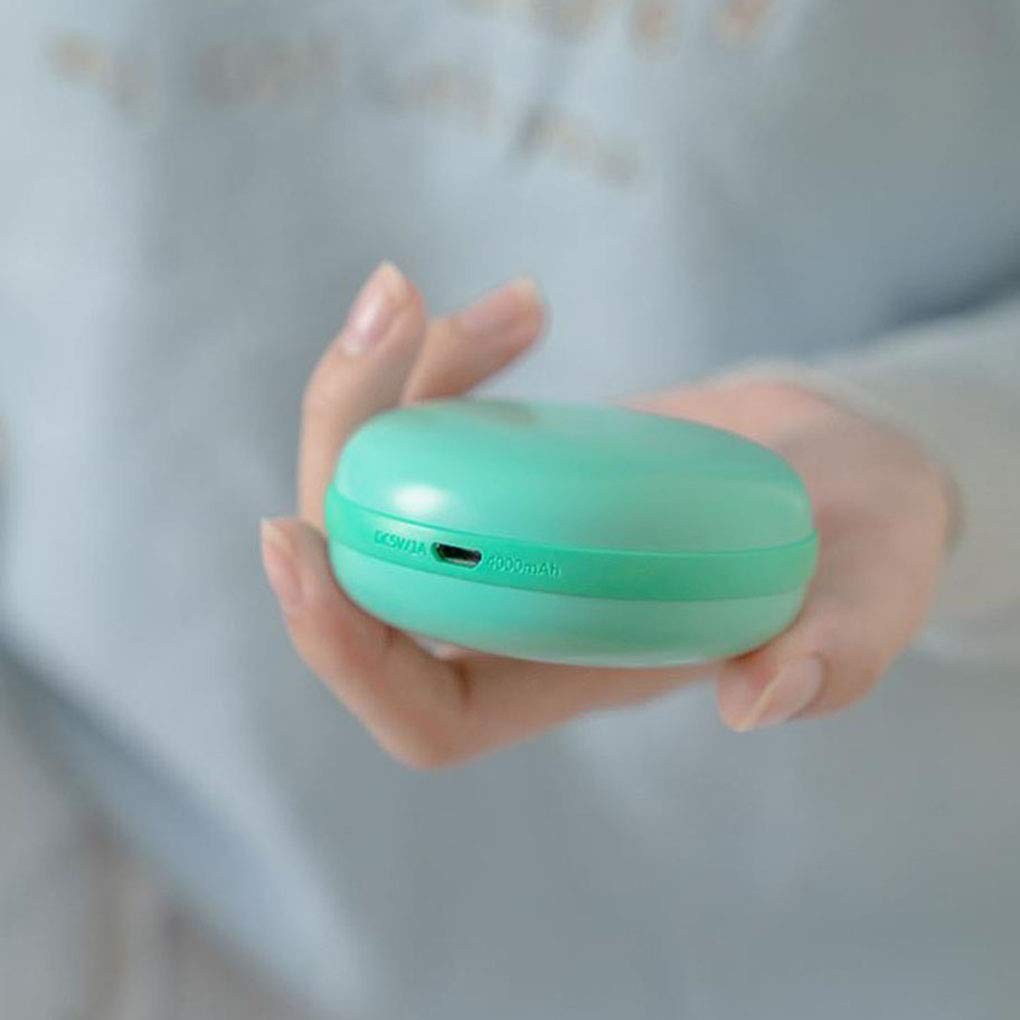 RajoNN Scaldamani Portatili Ricaricabili, modalità Soffio Riscaldamento a Lunga Durata Scaldamani Elettrico USB, Scaldacorpo Grea Scaldamani Regalo Caldo