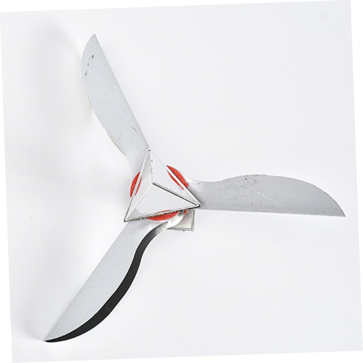 Abaodam Windmühle Aus Metall Für Garten Windmühlen-Vogel Zur Vogelabwehr Reflektierender Vogel Im Freien Metall-windmühlen-Vogel Für Rasenvögel