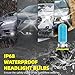DMEPUGI Headlight Bulbs Fit For Jeep Compass 2014-2018,9005 H11 High Low Beam Combo,Super Bright 5500K White Light High Performance Halogen Light Bulbs,4PCS