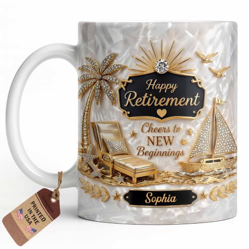 18 Thoughtful Gift Ideas For A Retiring Dad In 2026 1 Personalized Retirement Coffee Mug
