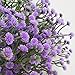 Bringsine High Quality Artificial Flowers, Real Touch Pu Flowers Silk Artificial Rose Flowers Home decorations for Bridal Wedding Bouquet, Birthday Flowers Bunch Hotel Party Garden Floral Decor Red