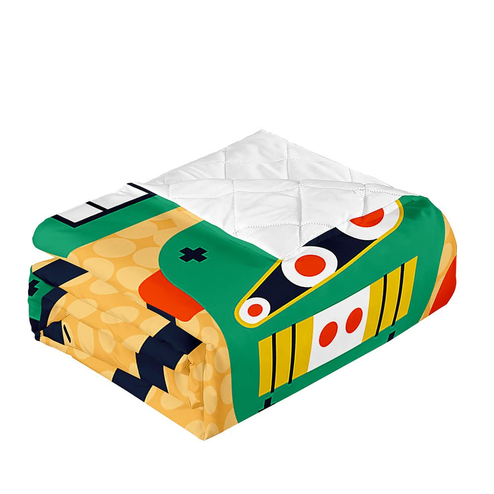 KOv-6794 Couvre-lit De Luxe Matelassé à Motif De Dessin Animé Couverture Double Couvre-tête Drap