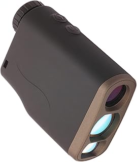 Golf Rangefinder with Slope On/off,1000m Laser Rangefinder, 9 Functions with Flag Pin Lock Pulse Vibration Distance/speed/angle Scanning Measurement, 6x Magnification, Competition Legal Rangefinder