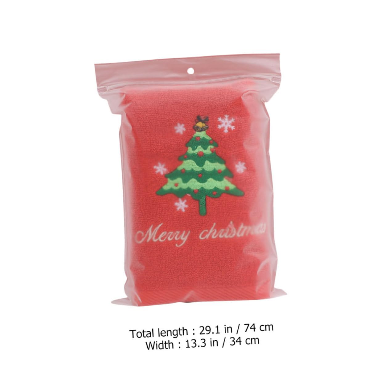 Cabilock 5 Juegos Suministros para Fiestas Navideñas Toallas Paños De Baño Lavadora Trajes Navideños Paño De Baño Algodón 3 Piezas * 5